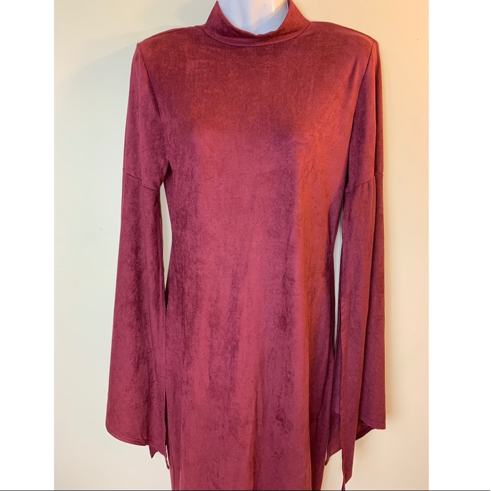 ✨NWOT✨ Sexy Boho Maxi Batwing Dress - Picture 2 of 8